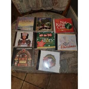 CD christmas lot of CDs. never too early to prepare, Nat King Cole